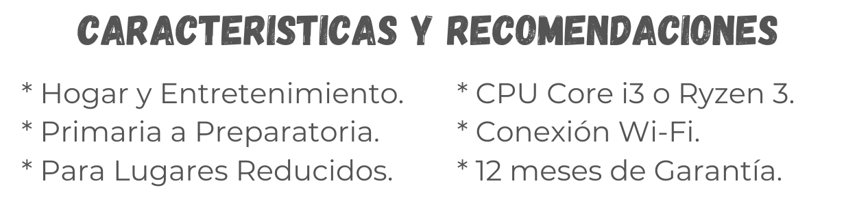 Venta Computadoras All-in-One Hogar y Estudiantes