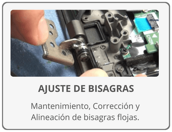 Ajuste de Bisagras