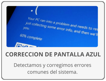Correccion de Pantalla Azul