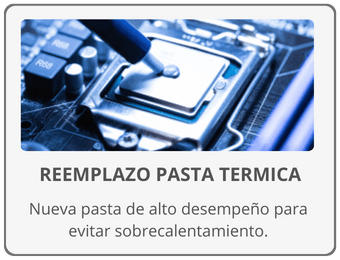 Reemplazo de Pasta Termica