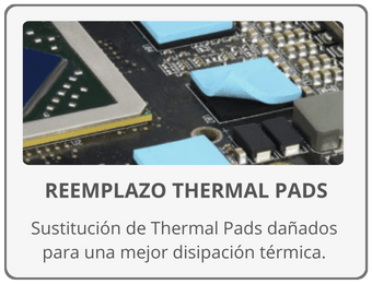 Reemplazo de Thermal Pads