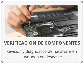 Verificacion de componentes
