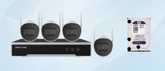 Kit de DVR y NVR Inalambrico